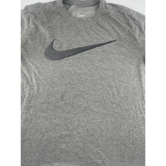 Nike Tshirt Mens Extra Large Light Gray Short Sleeve Shirt Active Lounge Sports - Picture 1 of 7